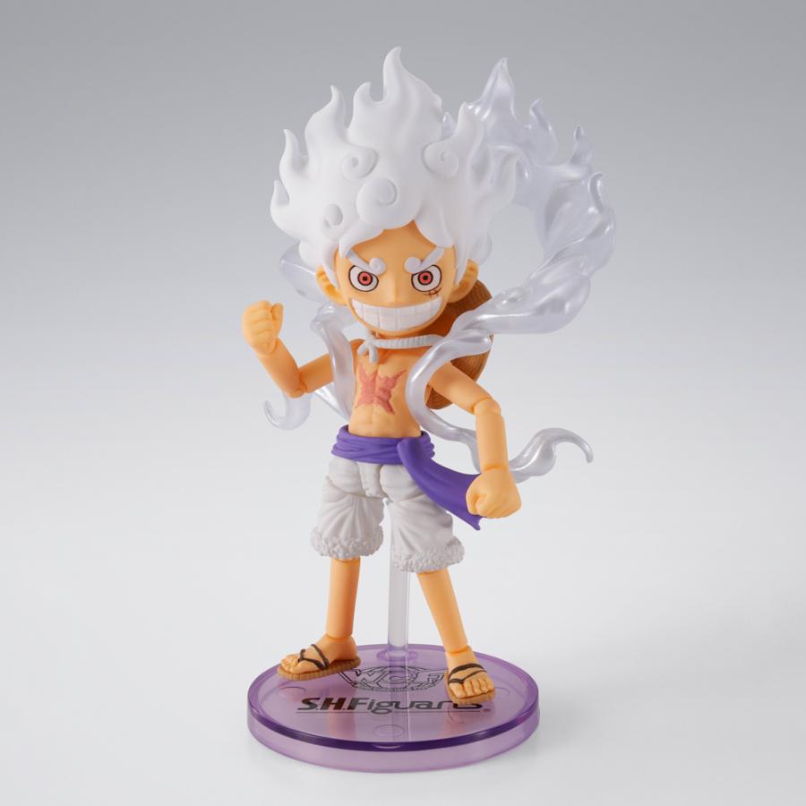 One Piece / Figur Monkey.D.Luffy -Gear 5- World Collectable Figure×S.H.Figuarts
