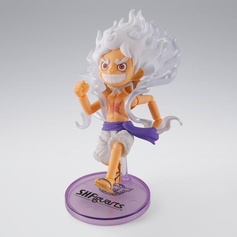 One Piece / Figur Monkey.D.Luffy -Gear 5- World Collectable Figure×S.H.Figuarts