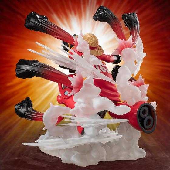 One Piece / Monkey.D.Luffy Figure -Gum-Gum Hawk Gatling- [Extra Battle] Figuarts Zero