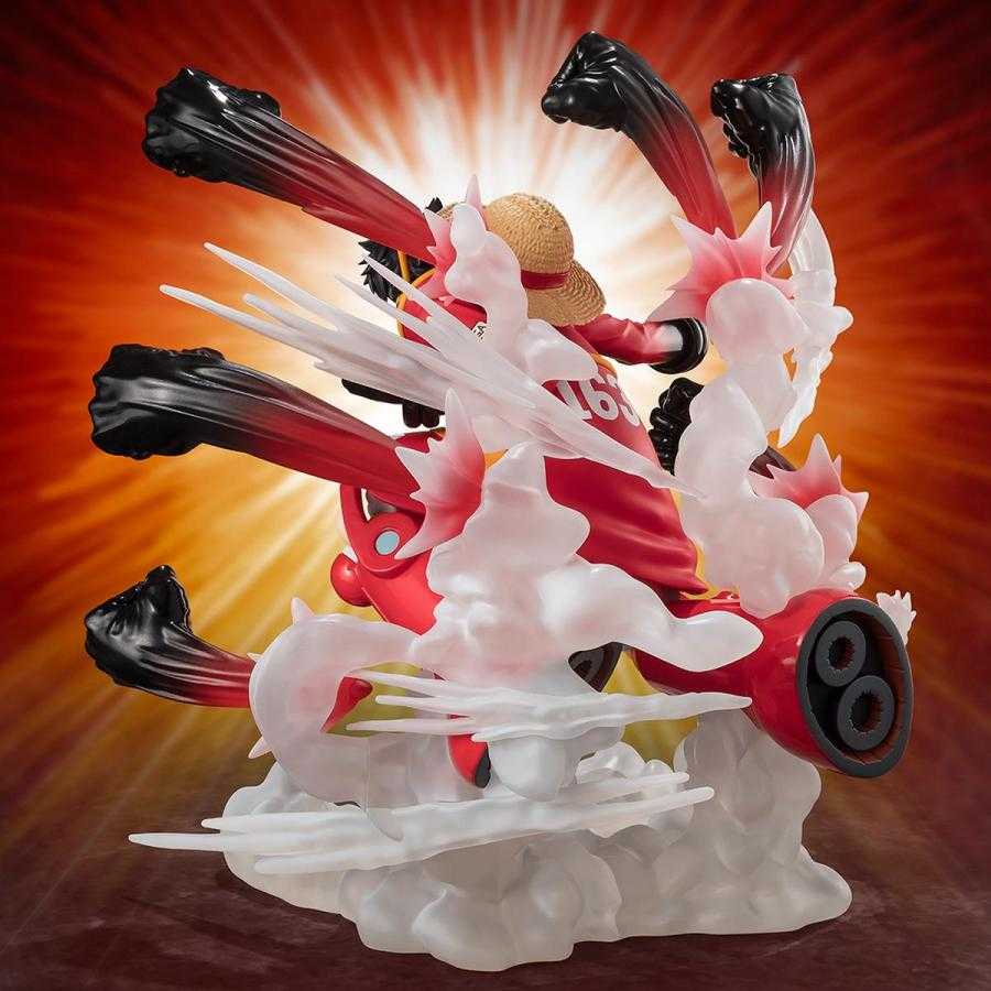 One Piece / Monkey.D.Luffy Figur -Gum-Gum Hawk Gatling- [Extra Battle] Figuarts Zero
