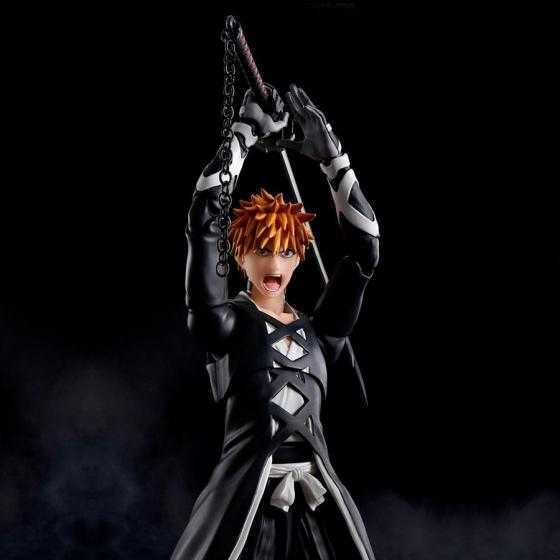 Figurine Bleach Ichigo Kurosaki Bankai Tensazangetsu S.H.Figuarts Bandai
