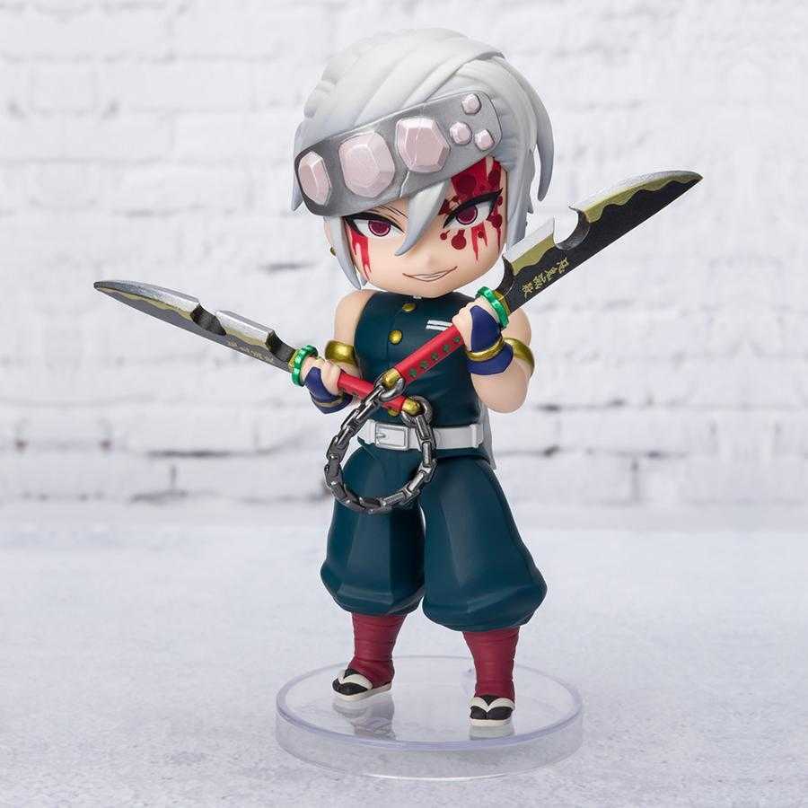 Figurine Demon Slayer Tengen Uzui Sound Breathing Figuarts Mini Bandai Figurine Demon Slayer Tengen Uzui Sound Breathing Figuarts Mini Bandai