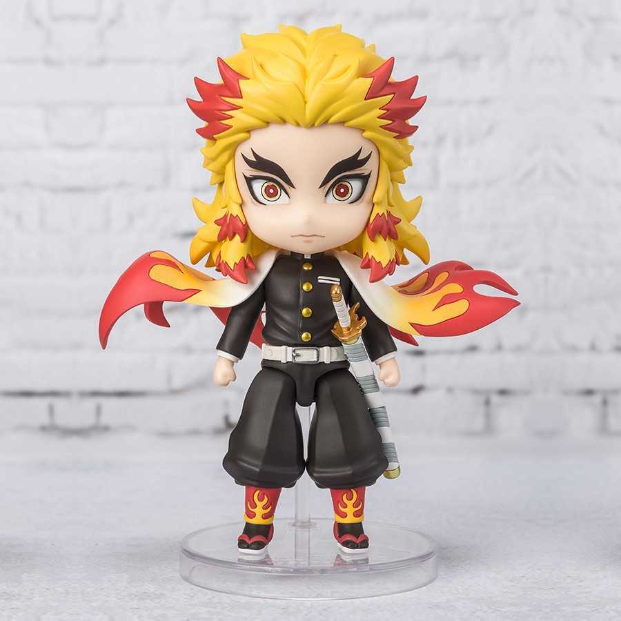 Figurine Demon Slayer Kyojuro Rengoku Flame Breathing Figuarts Mini Bandai
