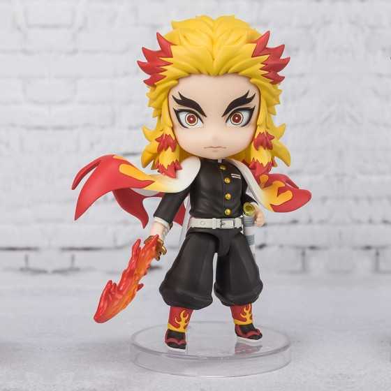 Figurine Demon Slayer Kyojuro Rengoku Flame Breathing Figuarts Mini Bandai