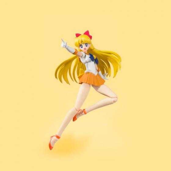 Sailor Moon Figurina Sailor Venus Anime Color Edition S.H.Figuarts