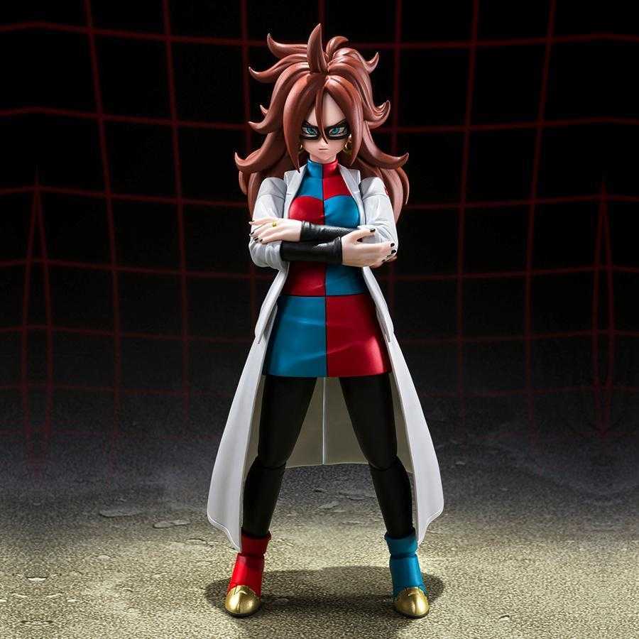 Figurine Dragon Ball Fighter Z Android C 21 Lab Coat S.H.Figuarts