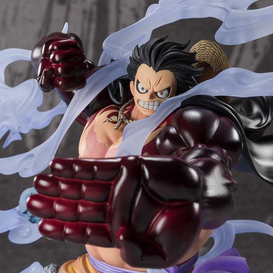 Figurine One Piece Luffy Gear 4 Battle of Monsters on Onigashima Figuarts Zero