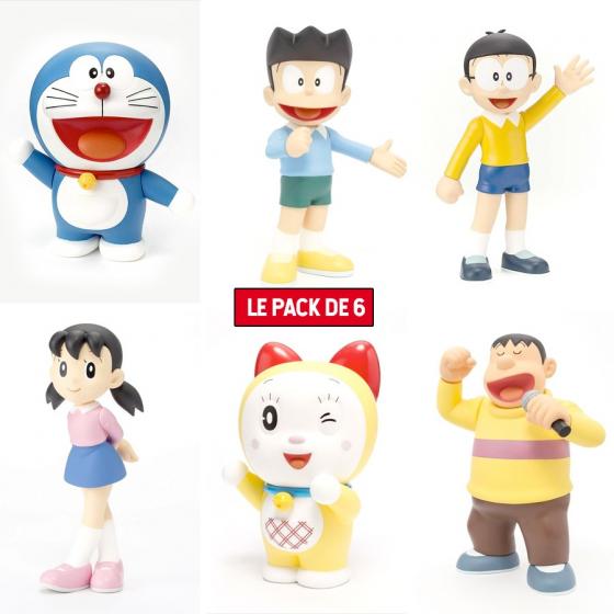 Pack X 6 Figurines Doraemon - Figuarts Zero