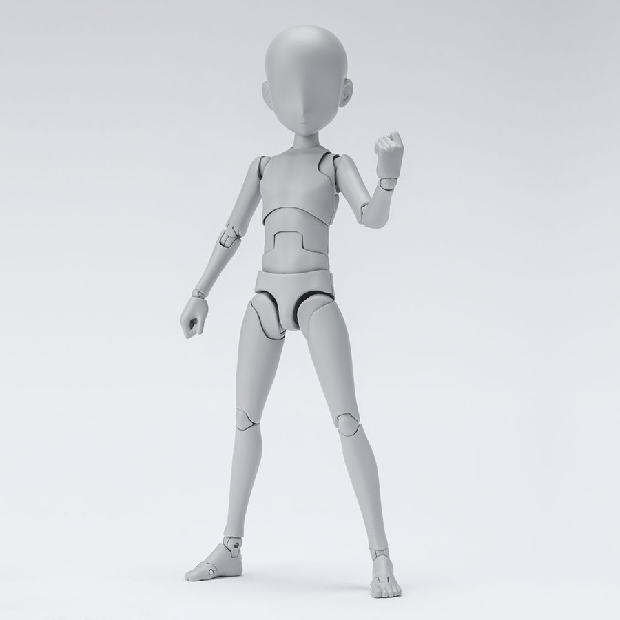 PVC Action Figure Body Kun Ken Sugimori Edition DX SET Gray Color Ver. S.H. Figuarts Bandai Tamashii Nations PVC Action Figure Body Kun Ken Sugimori Edition DX SET Gray Color Ver. S.H. Figuarts Bandai Tamashii Nations