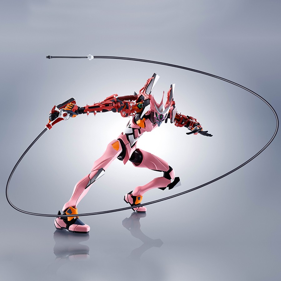 Figurine PVC articulée manga Evangelion Production Model-08 Gamma The Robot Spirits Bandai Tamashii Nations