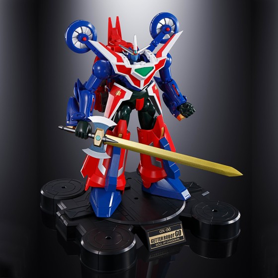 Figurine manga Getter Robo Go GX-96X G ARMRISER Soul of Chogokin Bandai Tamashii Nations